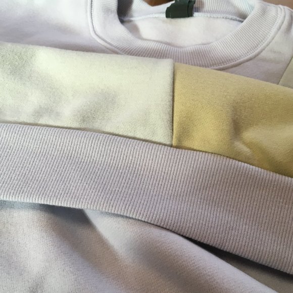 Wild Fable Abstract Color Blocked Pullover Sweatshirt NWT Size L - Picture 6 of 9